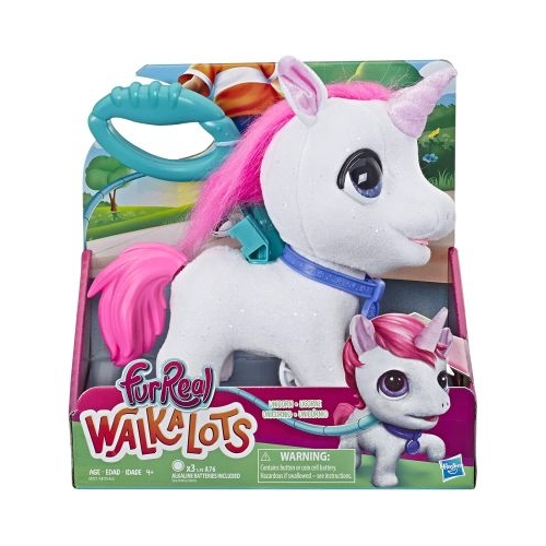 Jucarie de plus Furreal unicornul plimbaret, Fur Real Friends