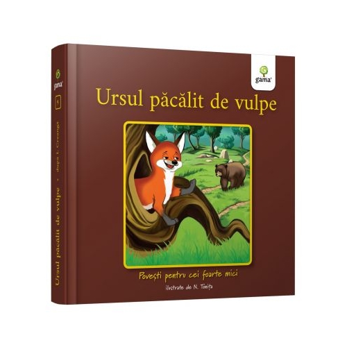 Ursul pacalit de vulpe. Povesti pentru cei foarte mici - Ion Creanga