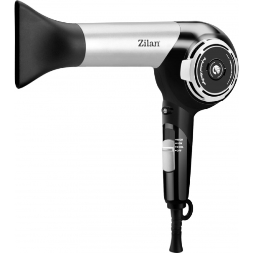 Uscator de par, 1800W, 3 trepte de temperatura, Zilan