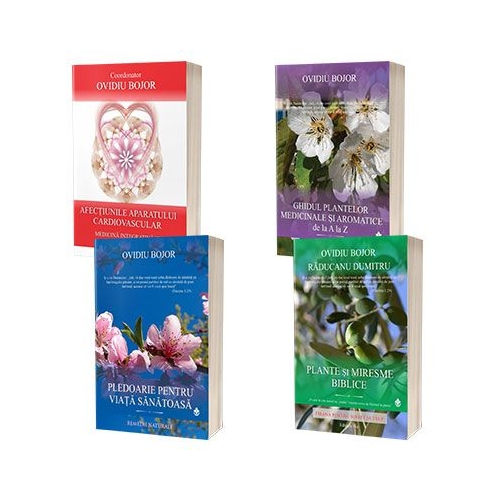 Serie compusa din 4 carti de autor Ovidiu Bojor