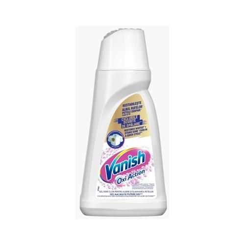 Vanish lichid Oxi Axion pentru îndepărtarea petelor pentru haine Albe, 1 l