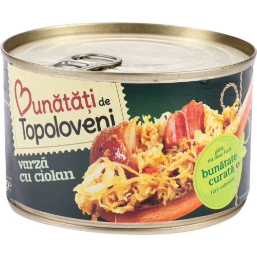 Bunatati de Topoloveni Varza cu carnati, 400gpe grupdzc.ro✅. Descopera gama copleta de produse la oferte speciale✅!