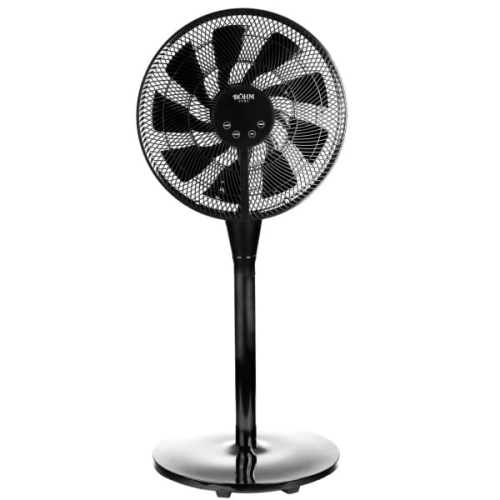 Ventilator de Podea 16in BOHM BY2316 Numar viteze 8,  25W, Ecran LED, telecomanda