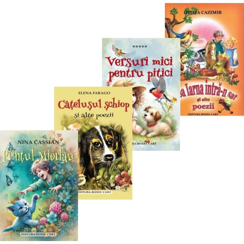 Pachet Poezii ilustrate pentru copii - Otilia Cazimir, Elena Farago