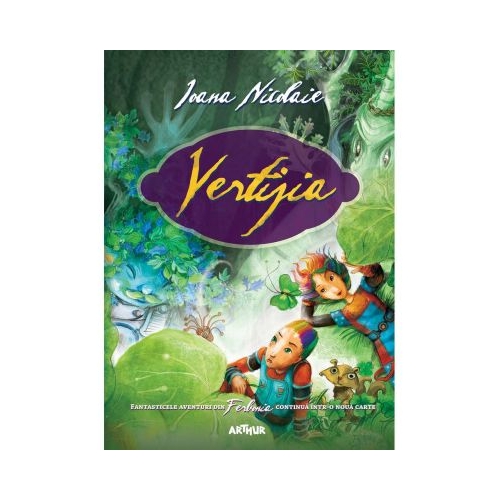 Vertijia - Ioana Nicolaie. Volum publicat de editura Arthur