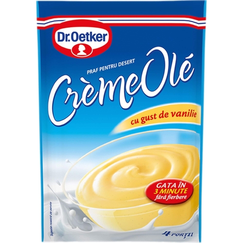 Dr. Oetker Mix pentru desert Creme Ole cu gust de vanilie, 80 gpe grupdzc.ro✅. Descopera gama copleta de produse la oferte speciale✅!