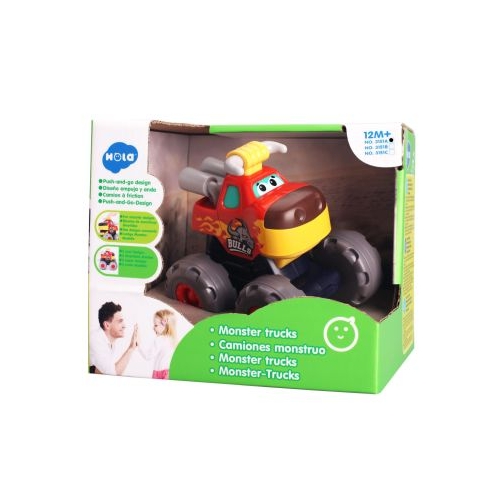 Masinuta bebe monster truck taurasul cel furios, Hola