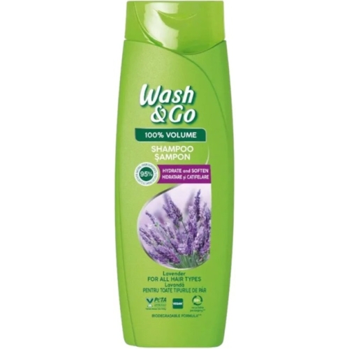 WASH&GO Sampon Lavanda, 180 ml
