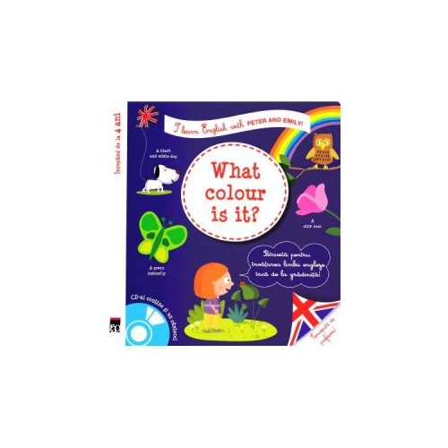 What colour is it? + CD - I learn English with Peter and Emily - Larousse