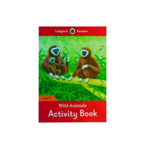 Wild Animals Activity Book Level 2