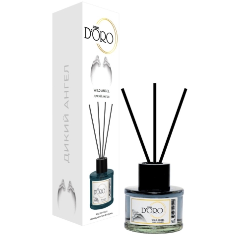 Odorizant camera cu betisoare aroma MELEK (Angel) anti-tabac, 55 ml, gamma D'ORO