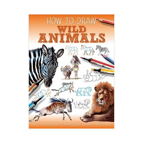 Wild Animals - How to Draw. Volum publicat de editura Award Publications