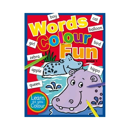 Words Colour Fun Book 1