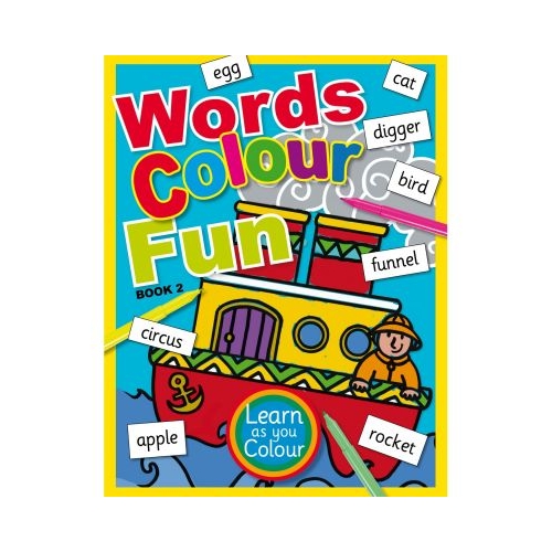 Words Colour Fun Book 2
