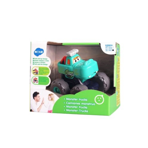 Masinuta bebe monster truck crocodilul, Hola
