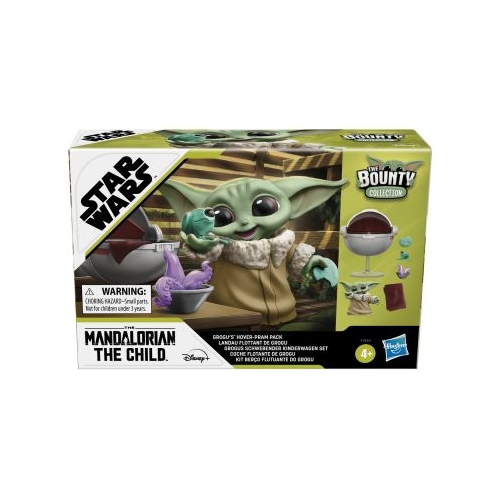 Figurina mandalorianul aerolandoul lui Baby Yoda, Star-Wars