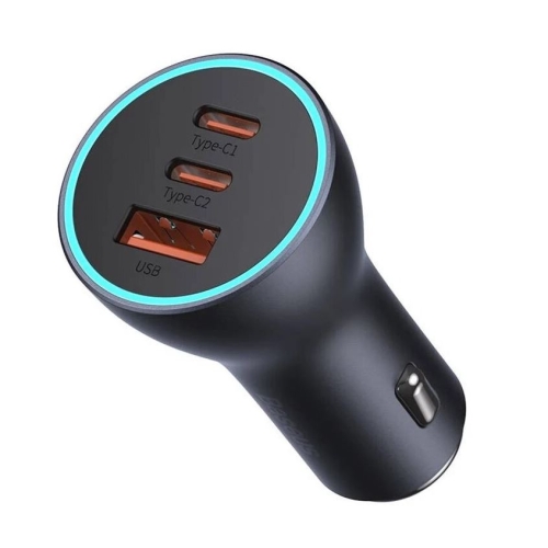 Incarcator auto Baseus Golden Contactor Pro Triple