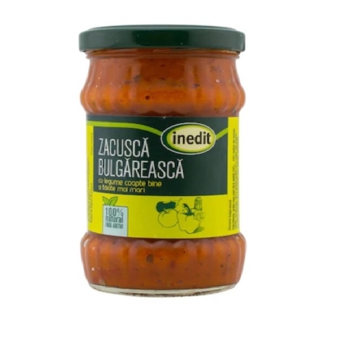 Zacusca bulgareasca legume coapte Inedit, 265 g