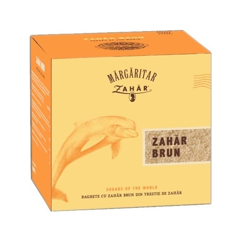 Zahar brun la plic, 5g x 200buc Margaritar
