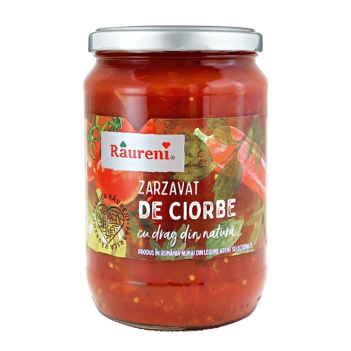 Zarzavat de ciorbe, 680g, Raureni