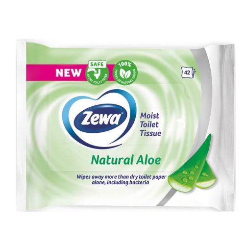ZEWA HARTIE IGIENICA UMEDA 42BUC ALOE VERA
