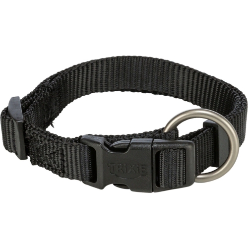 Trixie Zgarda Premium, L-XL: 40-65 cm/25 mm, Negru, 201701