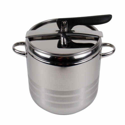 Oala sub presiune, inox cu capac, 12L, Zilan