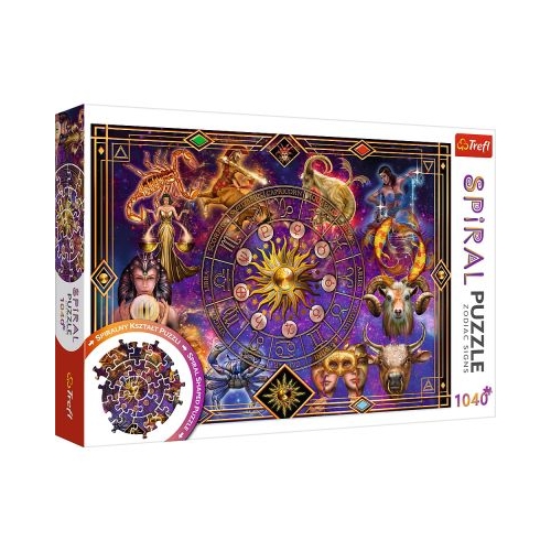 Puzzle spiral semne zodiacale 1040 piese