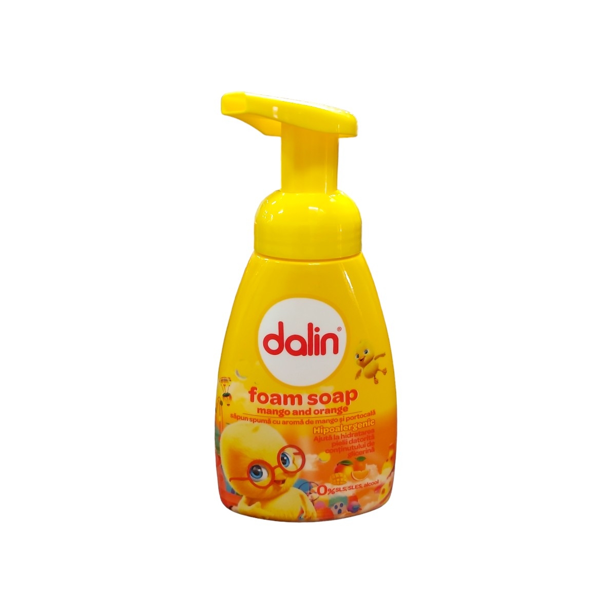 DALIN BABY SAPUN SPUMA MANGO& ORANGE 200ML
