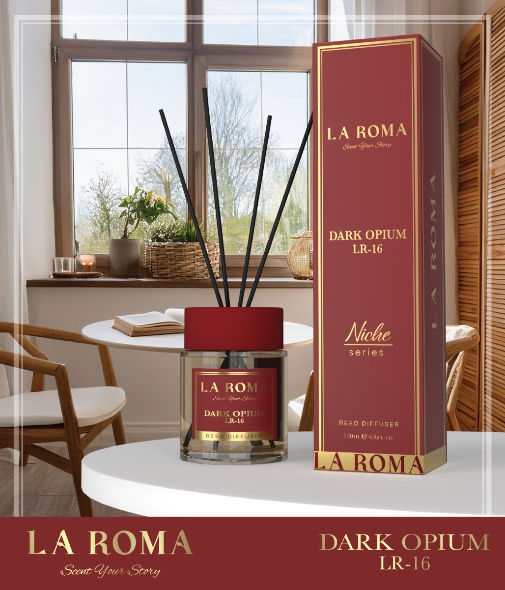 Odorizant de camera Dark Opium LR - 16, 120 ml, La Roma Niche