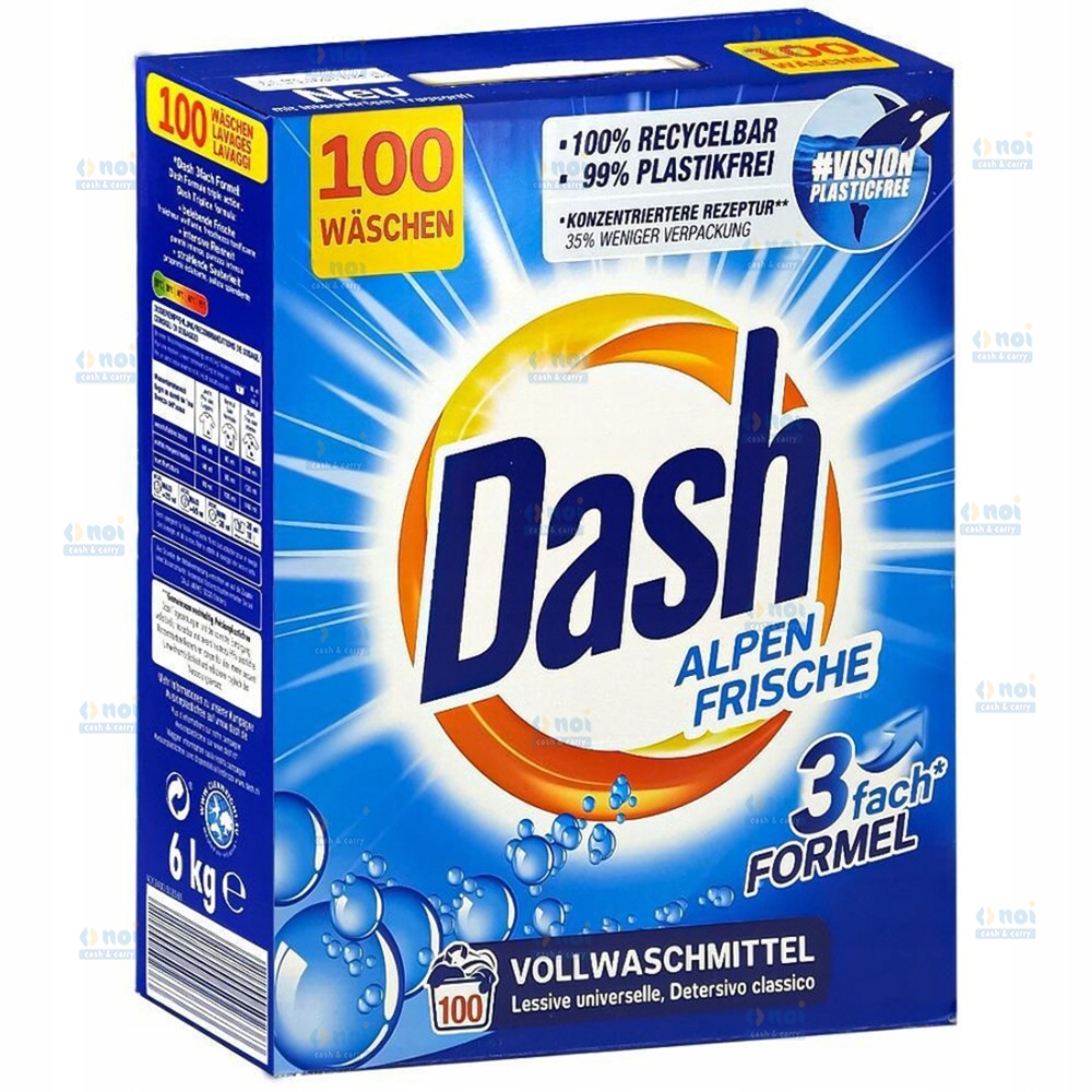 DASH DETERGENT PUDRA AUTOMAT ALPEN FRISCHE 6KG
