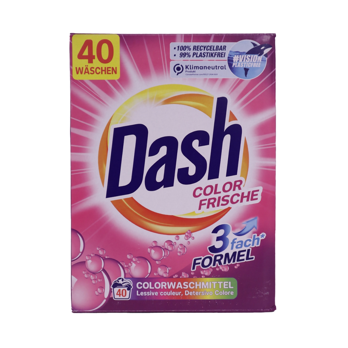 DASH DETERGENT PUDRA AUTOMAT COLOR FRISCHE 2.6KG