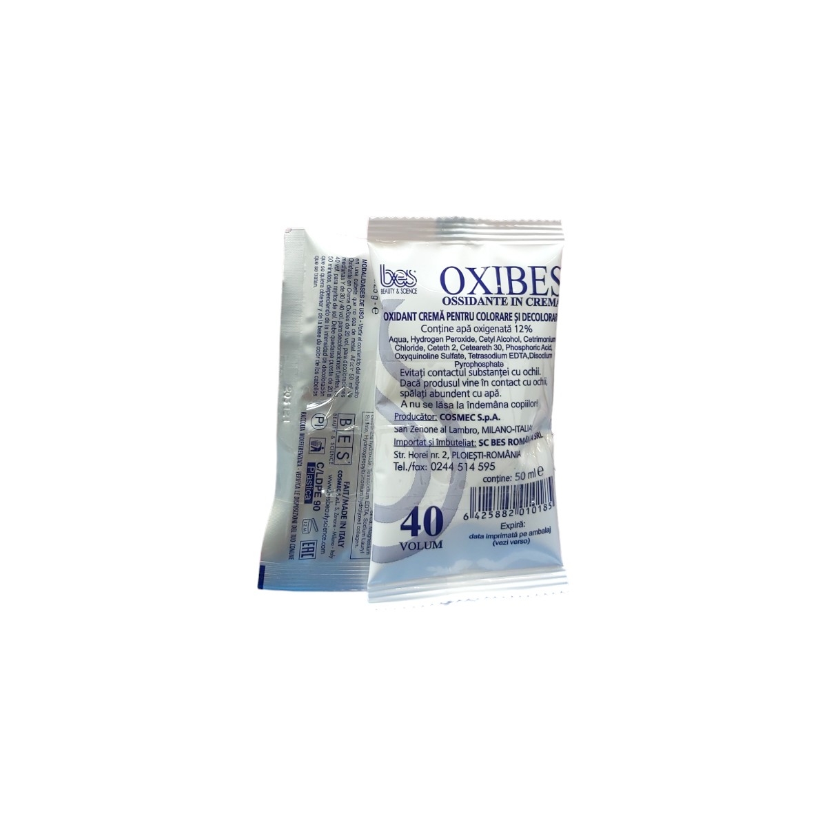 DECOBES OXIDANT 50ML+PUDRA DECOLORANTA 25G