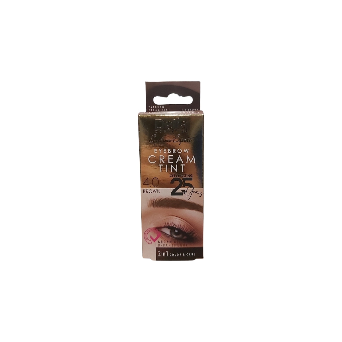 DELIA VOPSEA SPRANCENE CU ULEI DE ARGAN 15ML 4.0 BROWN