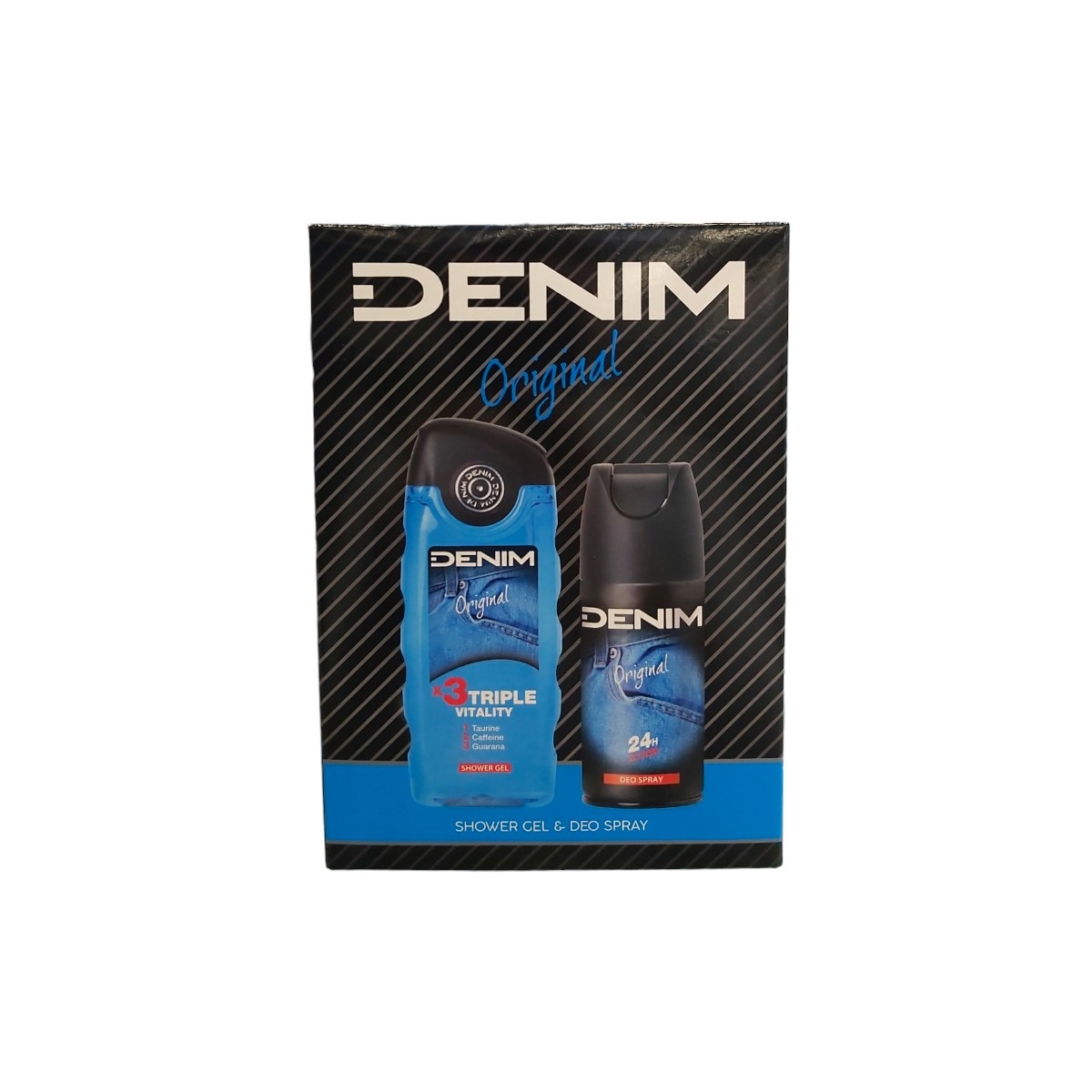 DENIM ORIGINAL GEL DUS250+DEO SPRAY150 SET CADOU
