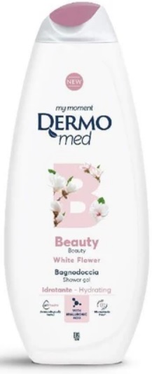 DERMOMED GEL DE DUS BEAUTY WHITE FLOWER 650ML