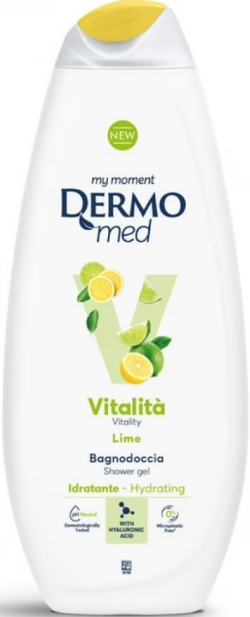 DERMOMED GEL DE DUS 750ML VITALITA&LIME