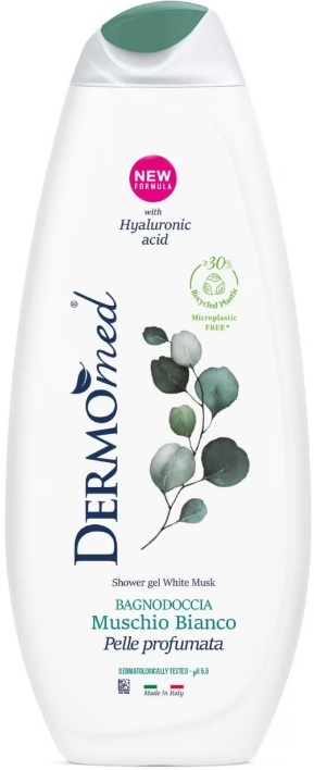 DERMOMED GEL DE DUS MUSCHIO BIANCO 650ML