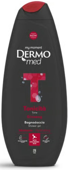 DERMOMED GEL DE DUS 750ML TONICITA&GINSENG