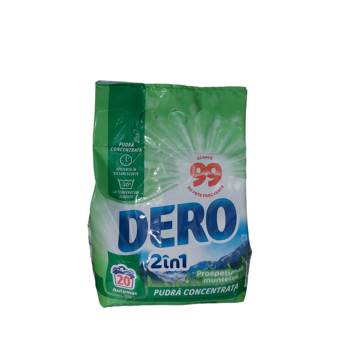 DERO 2IN1 DETERGENT PUDRA AUTOMAT 1.5KG PROSPETIMEA MUNTELUI