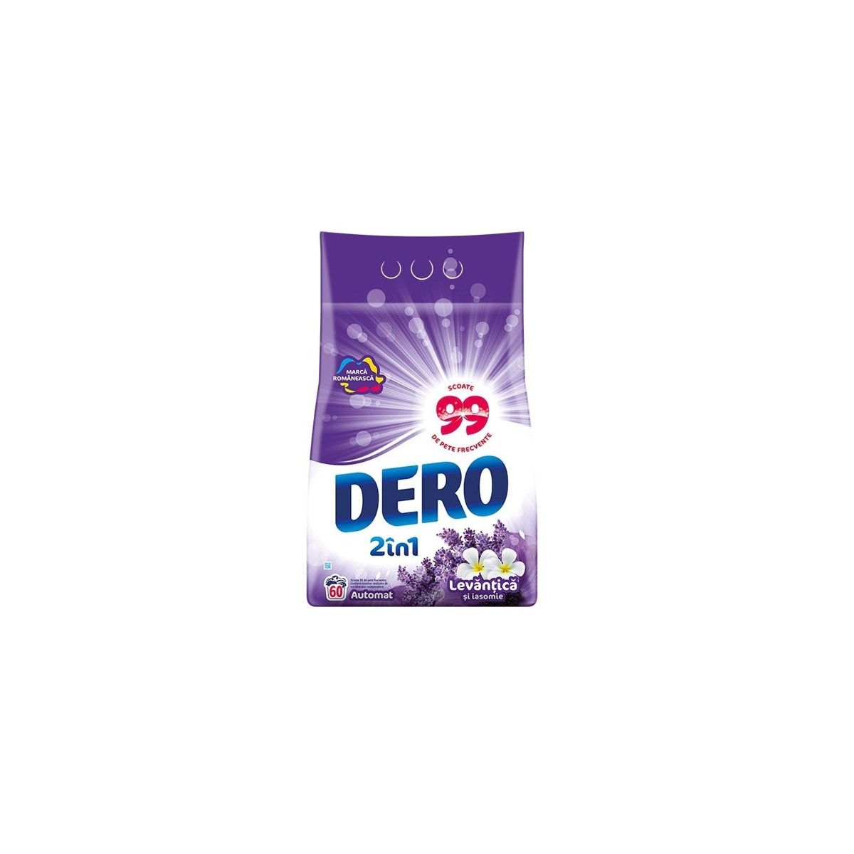 DERO 2IN1 DETERGENT PUDRA AUTOMAT LAVANDA 6KG