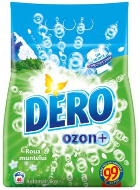 Dero Detergent automat pentru haine/rufe, Ozon+ 4Kg