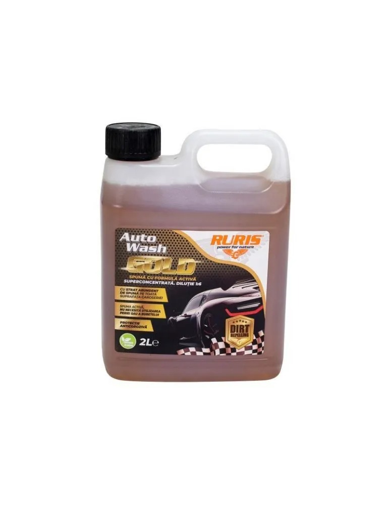 Detergent Ruris Auto Wash Gold 1:6 Superconcentrat 2 l