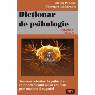 Dictionar de psihologie vol. 5 - Stefan Popescu