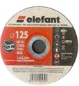 disc abraziv pentru metal+inox ELEFANT 125*1,2*22,23