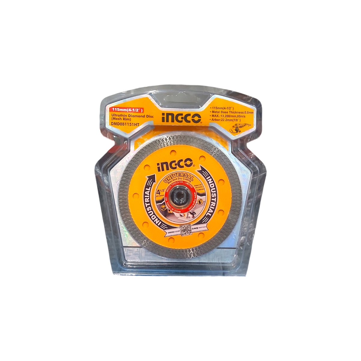 DISC DIAMANTAT CONTINU ULTRA SUBTIRE 115*0.8MM IND. DMD081151HT