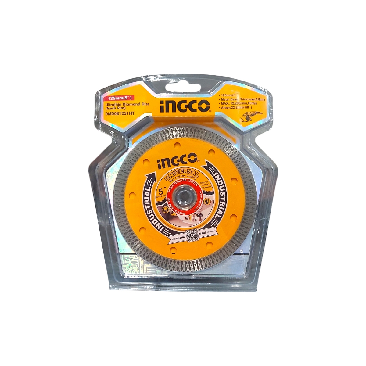 DISC DIAMANTAT CONTINU ULTRA SUBTIRE 125*0.8MM IND. DMD081251HT