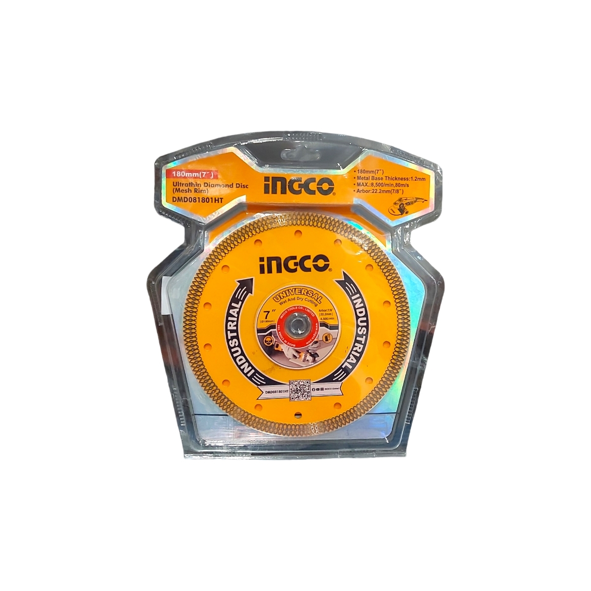 DISC DIAMANTAT CONTINU ULTRA SUBTIRE 180*1.2MM INDUSTRIAL DMD081801HT
