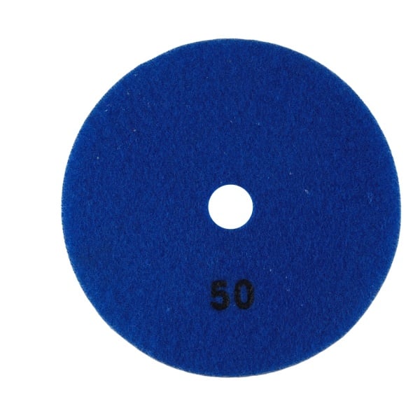 Disc diamantat pentru slefuit granit si marmura 125mm P50 ROTOR