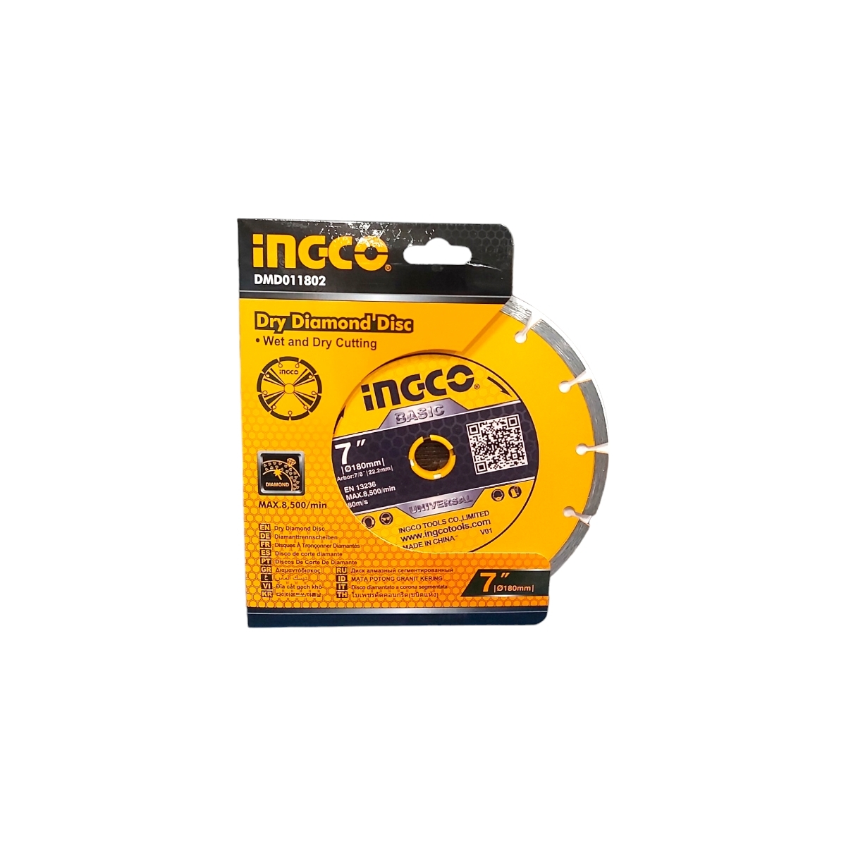 DISC DIAMANTAT SEGMENTAT 180MM*7.5MM DMD011802